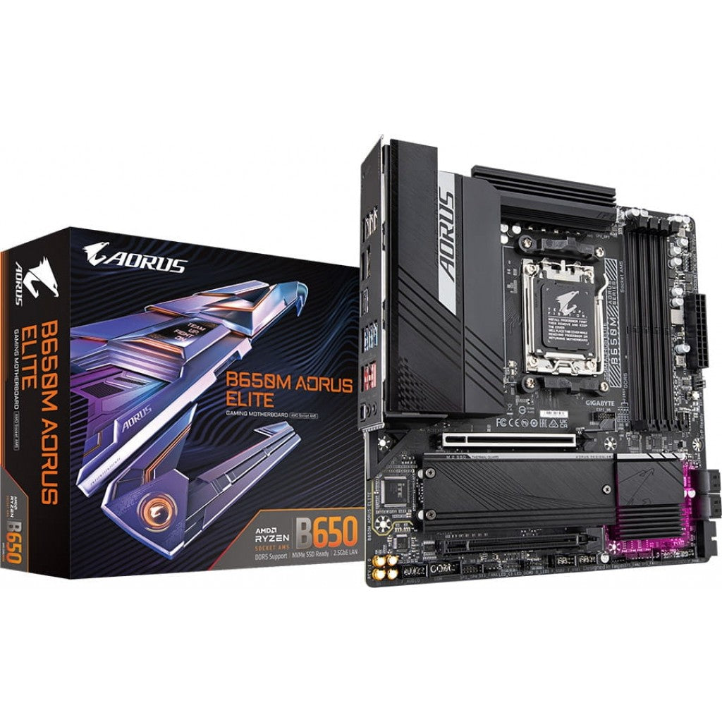 Gigabyte B650 AORUS Elite AX WiFi AMD AM5 DDR5 Motherboard