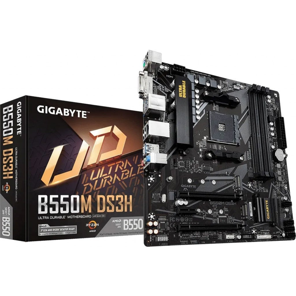 Gigabyte B550M DS3H AMD AM4 Motherboard