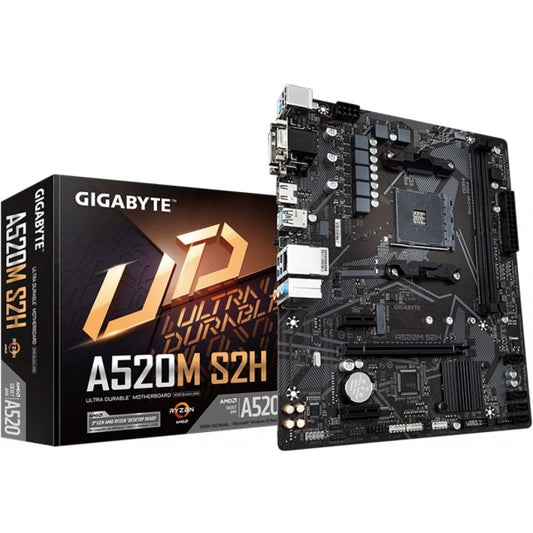 Gigabyte A520M-S2H AMD AM4 Motherboard