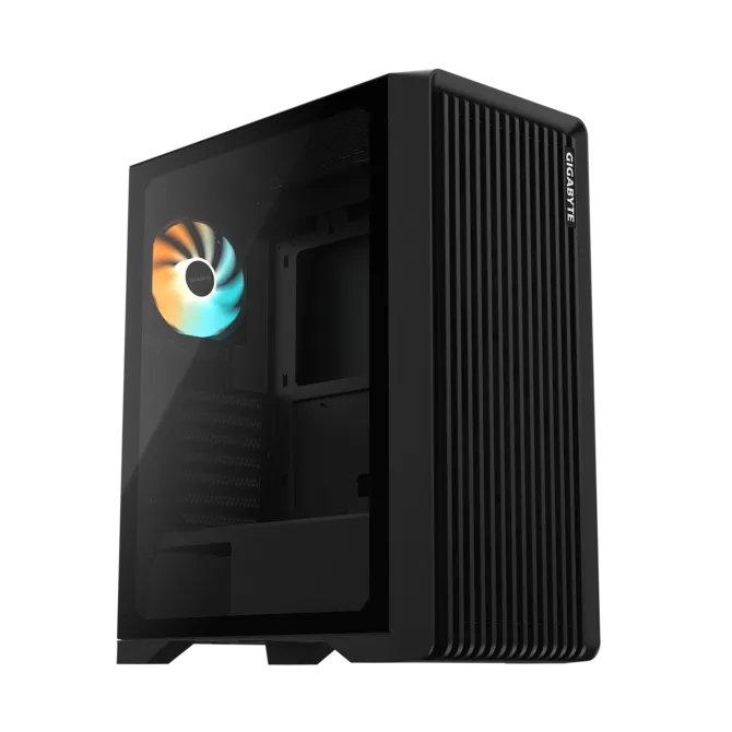 Gigabyte C103G Black Tempered Glass Case
