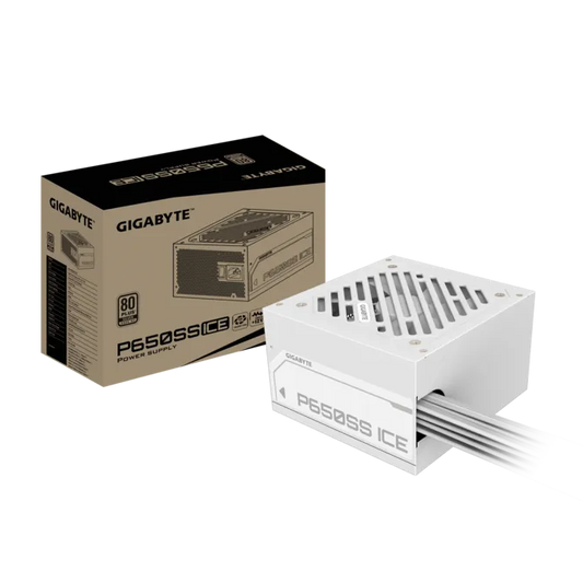 Gigabyte P650SS ICE White 650W 80+ Silver Power Supply