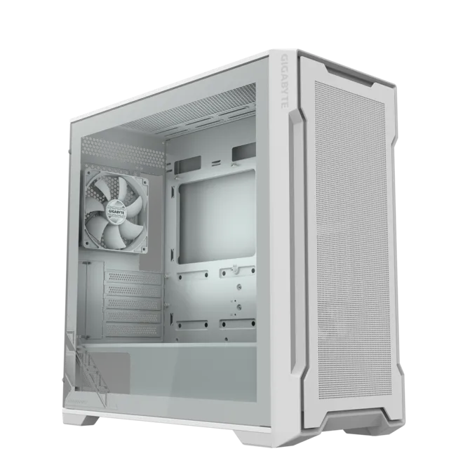 Gigabyte C102G White Tempered Glass Case
