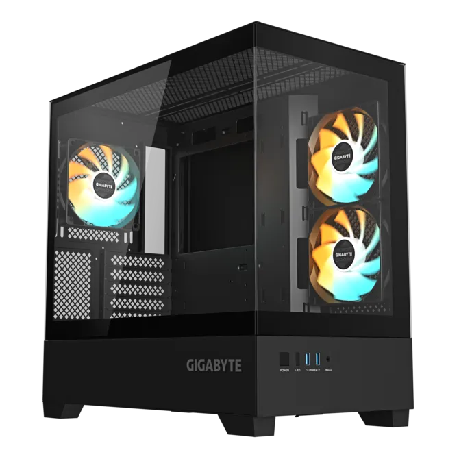 Gigabyte C201P Black Aquarium Case