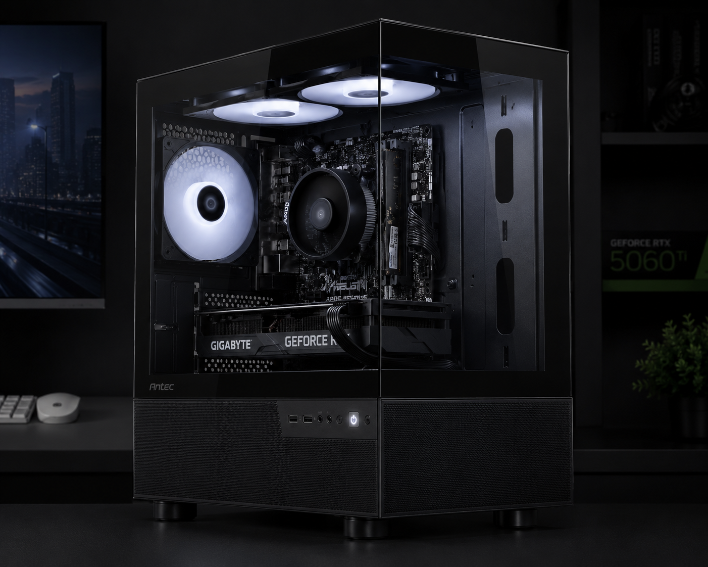 Mid Range Gaming PC | Ryzen 5 8400F | RTX 5060 Ti 8GB | 16GB DDR5 | 1TB NVMe SSD