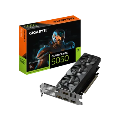 Gigabyte GeForce RTX 5050 Low Profile OC 8GB Graphics Card