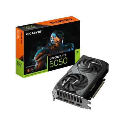 Gigabyte GeForce RTX 5050 Windforce OC Max 8GB Graphics Card