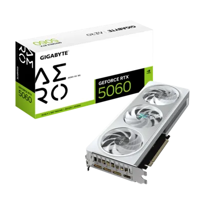 Gigabyte GeForce RTX 5060 Aero OC 8GB Graphics Card
