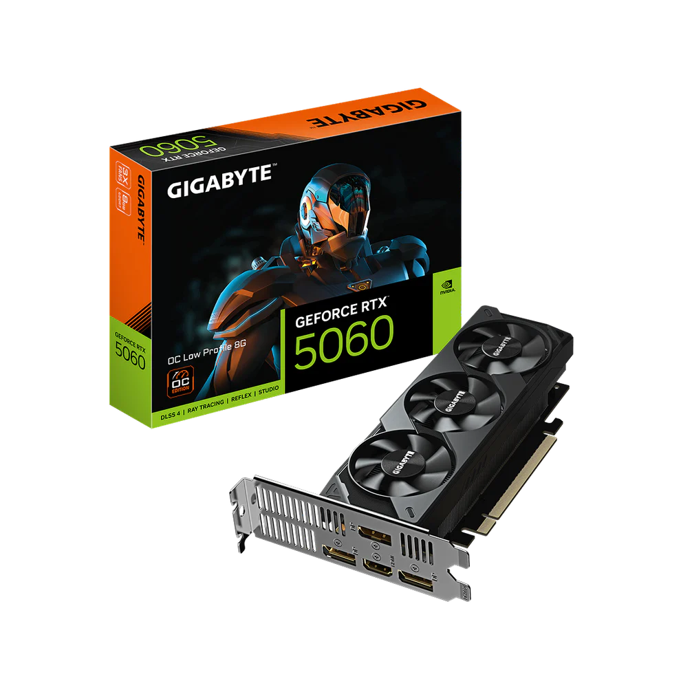 Gigabyte GeForce RTX 5060 Low Profile OC 8GB Graphics Card