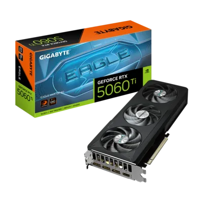 Gigabyte GeForce RTX 5060 Ti Eagle OC Max 8GB Graphics Card - Black