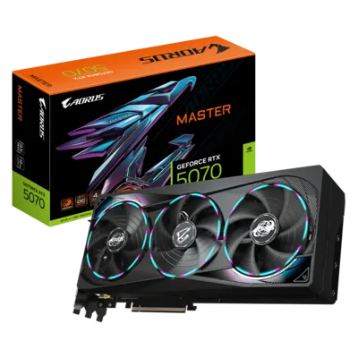 Gigabyte GeForce RTX 5070 Aorus Master 12GB Graphics Card