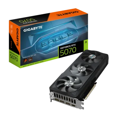Gigabyte GeForce RTX 5070 Eagle OC 12GB Graphics Card - Black