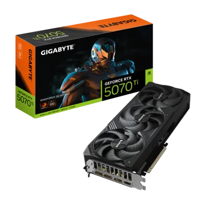 Gigabyte GeForce RTX 5070 Ti Windforce OC 16GB Graphics Card