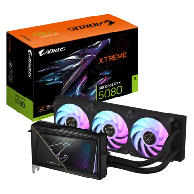 Gigabyte GeForce RTX 5080 Aorus Xtreme Waterforce 16GB Graphics Card