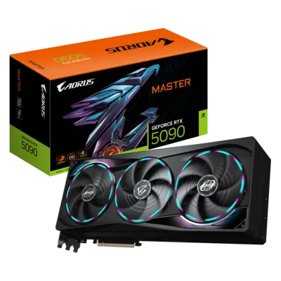 Gigabyte GeForce RTX 5090 Aorus Master 32GB Graphics Card - Black