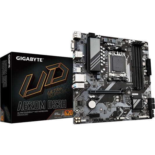 Gigabyte A620M DS3H AMD AM5 DDR5 Motherboard