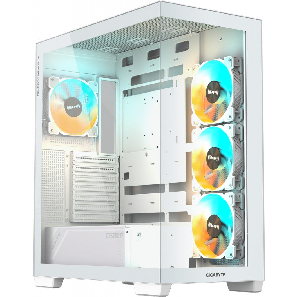 Gigabyte C500P White Aquarium Case