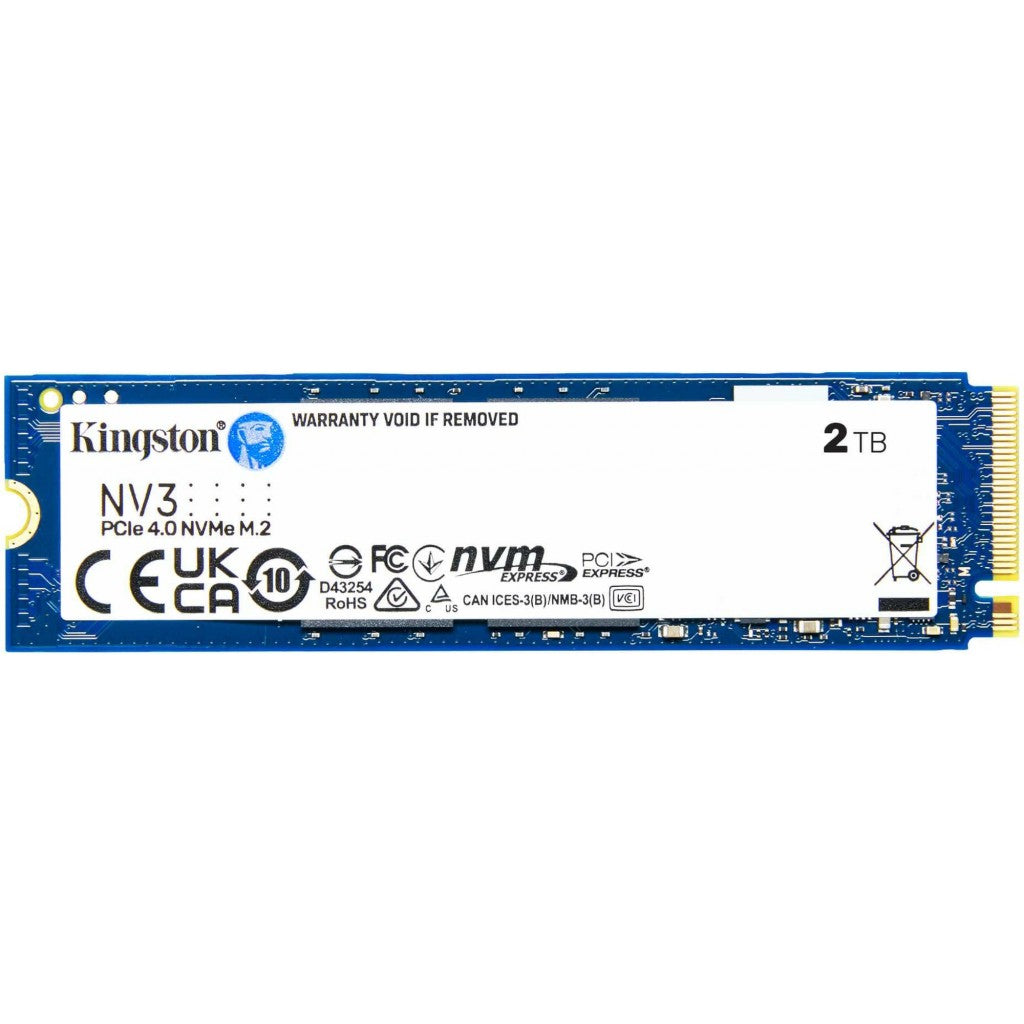 Kingston NV3 2TB PCIe 4.0 NVMe M.2 SSD