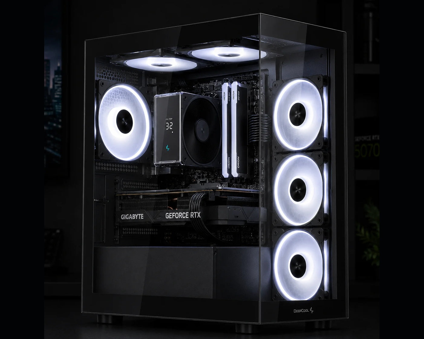 Performance Mid Range Gaming PC | Ryzen 5 9600X | RTX 5070 | 32GB DDR5 | 1TB NVMe SSD